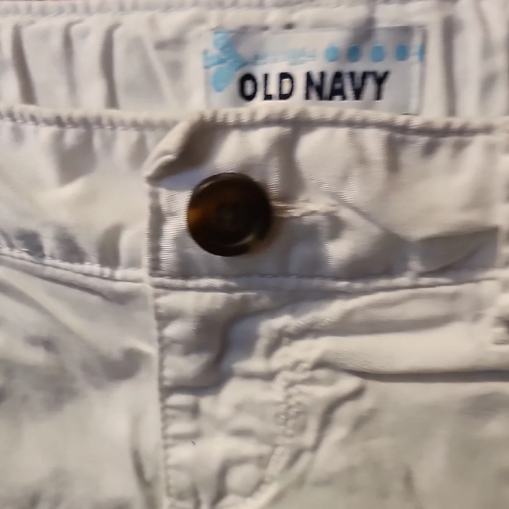Old Navy Girls Green Ombre Adjustable Shorts Size 7